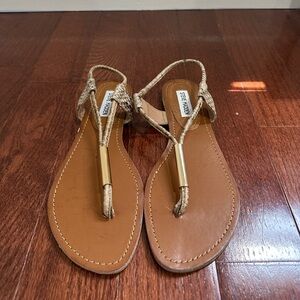 Steve Madden Flat Summer Sandals, Size 8.5